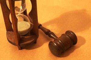 Hourglass & Gavel